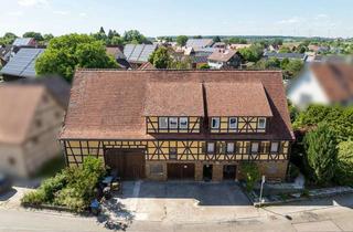 Haus kaufen in 74532 Ilshofen, Sofort einziehen & selbst verwirklichen: Bezugsfertiges DG, Ausbau im 1.OG + riesige Nutzfläche