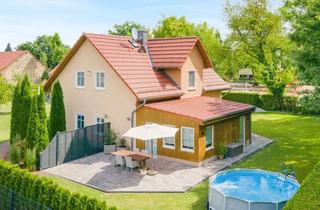 Haus kaufen in 15370 Petershagen, Einbauküche, Sauna, Kamin, Klimageräte usw.: Top-Ein-/Zweifamilienhaus nahe dem Bahnhof Fredersdorf