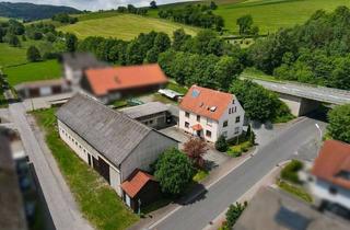 Haus kaufen in 36115 Hilders, Vielseitige Dreiseitenhofanlage mit Zweifamilienhaus und Entwicklungspotenzial in der Rhön