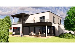Villa kaufen in Kittelbachstraße, 40489 Kaiserswerth, A+ Energieeffiziente Villa KFW 40 inkl. Grundstück, PV, Wärmepumpe, Fußbodenheizung und Keller