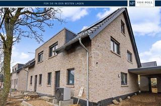 Haus mieten in 48485 Neuenkirchen, Modernes Familienwohnen mit höchster Energieeffizienz - Neubau-Doppelhaushälfte mit Garten