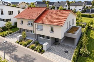 Haus mieten in 74229 Oedheim, Neubau-Doppelhaushälfte mit Energieeffizienz, Raumvielfalt und Weitblick - Fertigstellung 15.10.2026