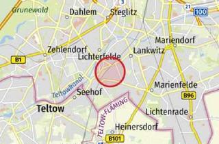 Grundstück zu kaufen in Kranoldplatz, 12209 Lichterfelde, IMMOBERLIN.DE - Exzellentes Baugrundstück nahe Kranoldplatz