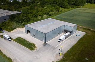 Gewerbeimmobilie kaufen in 59227 Ahlen, Neue Gewerbehalle mit Rolltor und zwei Anlieferflächen in Ahlen