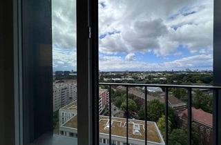 Immobilie mieten in Lehrter Straße 24b, 10557 Tiergarten, Fritz Tower - 2-Zimmer-Wohnung mit toller Aussicht im 14. OG