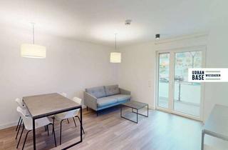 Immobilie mieten in Klingholzstraße, 65189 Wiesbaden, URBAN BASE: Vollmöbliertes 2-Zimmer-Apartment mit EBK, BALKON, ALL-IN-MIETE, UVM. im Wiesbadener ...