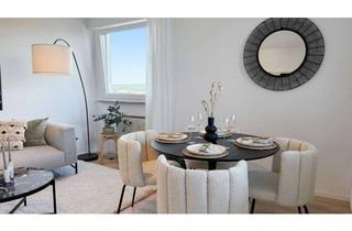Wohnung kaufen in 97422 Hochfeld-Steinberg, Provisionsfrei! Erstbezug nach Modernisierung: 2-Zimmer-Wohnung mit Balkon und Panoramablick!