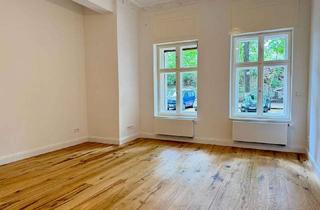 Wohnung kaufen in Rönnestraße, 14057 Charlottenburg, Erstbezug nach Sanierung | barrierefreie Altbauwohnung mit Terrasse in Bestlage | provisionsfrei