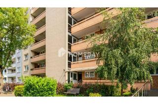 Wohnung kaufen in 47803 Inrath/Kliedbruch, Komfortables Wohnen im grünen Norden: Gepflegte Eigentumswohnung mit zwei Loggien und Garage