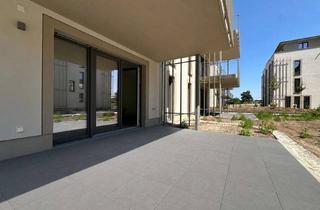 Wohnung kaufen in Am Eichelberg 1f, 01458 Ottendorf-Okrilla, Barrierefreie 2-Raumwohnung mit Terrasse und Gartenanteil