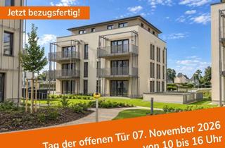 Wohnung kaufen in Am Eichelberg 1f, 01458 Ottendorf-Okrilla, Barrierefreie 2-Raumwohnung mit Terrasse und Gartenanteil