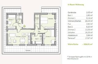 Wohnung kaufen in Am Eichelberg 1f, 01458 Ottendorf-Okrilla, Der Komfort eines Hauses – die Leichtigkeit einer Wohnung