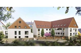 Wohnung kaufen in 70825 Korntal-Münchingen, 4-Zimmer-Neubauwohnung auf zwei Etagen zum Schlosshof