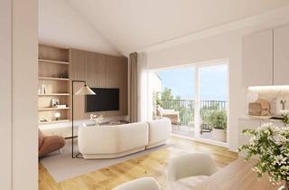 Wohnung kaufen in Kölner Landstraße 300, 40591 Wersten, Wohnen mit Lebensqualität in Wersten 3-Zimmer Dachgeschoss Neubauwohnung mit Loggia