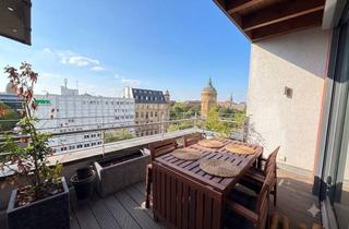 Lofts mieten in 68161 Innenstadt, High-Class-Wohnen am Wasserturm: Exklusive Loft-Maisonette mit Panoramablick!