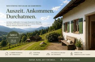 Wohnung mieten in 83122 Samerberg, Dein Mountain-Retreat: Wochenend-Refugium auf dem Samerberg – Rückzugsort zwischen Bergen und Almen