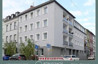 Wohnung mieten in Roßstr. 236, 47798 Stadtmitte, Nähe Stadtgarten: Schön geschnittene 3 Zimmerwohnung mit guter Ausstattung und Balkon