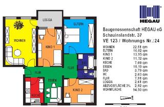 Wohnung mieten in Schauinslandstr. 37, 78224 Singen, 4- Zimmer Wohnung