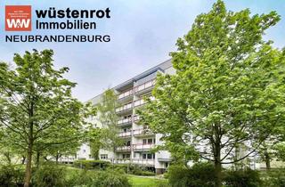 Wohnung mieten in 17033 Neubrandenburg, MODERNISIERTE ZWEI-RAUM-WOHNUNG IN NB-SÜD MIT KELLERRAUM IN SCHÖNER RANDLAGE