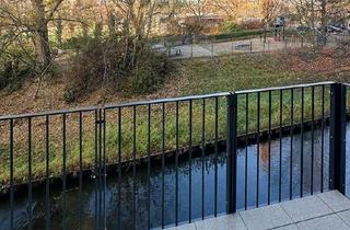 Wohnung mieten in Nordbahnstraße 17A, 13359 Berlin, Ruhige Wohnung mit 2 Balkonen & Wasserblick: 2 Bäder, Top-Ausstattung, KfW55-Standard