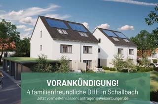 Haus kaufen in Dorfstraße 2/1, 79597 Schallbach, VORANKÜNDIGUNG! 4 attraktive DHH in Schallbach! JETZT VORMERKEN LASSEN!