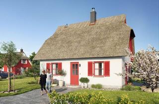Haus kaufen in Fischereiallee 1a, 17419 Zirchow, Reetdachhaus Kiebitz in Zirchow