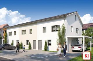 Reihenhaus kaufen in 86825 Bad Wörishofen, Neubau von drei Reihenhäusern in Bad Wörishofen