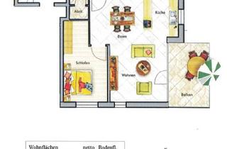 Wohnung mieten in 74638 Waldenburg, 2-Zimmer-Senioren-Wohnung mit Balkon und Garage