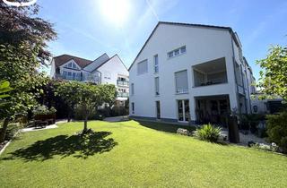 Wohnung kaufen in 67071 Ludwigshafen, Exklusive, barrierefreie Erdgeschosswohnung in hochwertiger Ausstattung mit Privatgarten und Garage