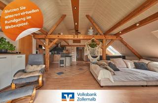Penthouse kaufen in 72336 Balingen, Sofort frei: Charmante Wohnung mit Kaminofen