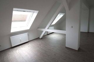 Wohnung mieten in Robert-Koch-Straße, 04435 Schkeuditz, 2,5-Zimmer-Maisonette-DG-Whg mit Balkon, EBK, Laminat, Badewanne