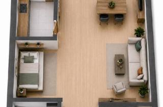 Wohnung kaufen in 82110 Germering, Germering - Wohnen mit Charakter: 1-Zimmer-Apartment in Germering- bezugsfrei