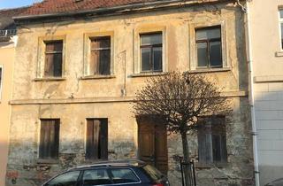 Haus kaufen in 04774 Dahlen, Dahlen - Kleines Stadthaus, denkmalgeschützt, kleiner Garte, in Dahlen