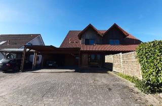 Doppelhaushälfte kaufen in 32479 Hille, Hille - Charmante Doppelhaushälfte mit Garten, Doppelcarport und modernis
