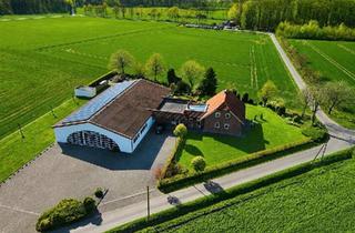 Einfamilienhaus kaufen in 48739 Legden, Legden - Exklusives Einfamilienhaus mit Multifunktionshalle und Traumgarte