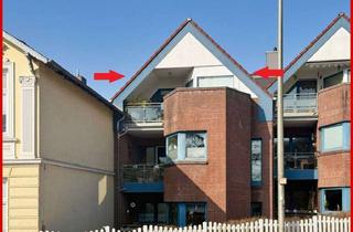 Wohnung kaufen in 24837 Schleswig, Zentrale Lage trifft Schleiblick - Attraktive 3-Zimmer-Dachgeschosswohnung mit Balkon & Loggia