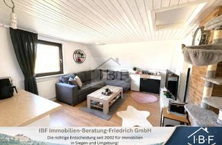 Wohnung kaufen in 57074 Siegen, Gepflegte Dachgeschosswohnung mit Balkon in ruhiger Lage