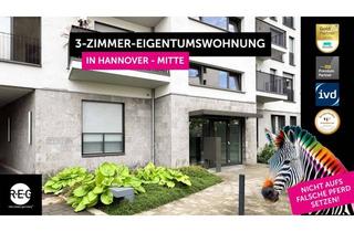 Wohnung kaufen in 30159 Mitte, Exklusives Wohnen in Hannover-Mitte – Stilvolle 3-Zimmer-Wohnung mit Loggia, Balkon & TG-Stellplatz