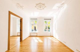 Wohnung kaufen in 12161 Friedenau, Repräsentative Altbauarchitektur-118m2 auf zwei Ebenen hochwertig modernisiert, sofort bezugsfertig!