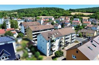 Wohnung kaufen in 97828 Marktheidenfeld, Wohnen mit Weitblick – gepflegte Dachgeschosswohnung mit Balkon, Stellplatz & niedrigem Hausgeld