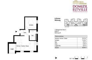 Wohnung kaufen in Schwalbacher Straße 56-62, 65343 Eltville, Residenz "Domizil Eltville" Neubau Eigentumswohnung mit Loggia