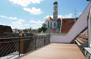 Lofts mieten in Milchberg 26, 86150 Innenstadt, Einzigartige Dachterrassenwohnung im Loftstil mit Blick auf St. Ulrich A-STADTMITTE (Milchberg)