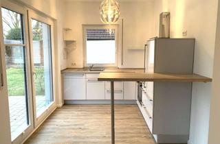 Wohnung mieten in 21720 Grünendeich, Neubauwohnung mit EBK, eigener Haustür, Terrasse + Stellplatz - am Deich und mitten im Obstgarten