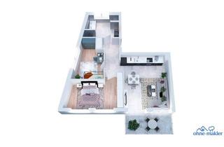 Wohnung mieten in Schillerstraße 22b, 85221 Dachau, Erstbezug! 3-Zi.-Whg Bestlage DAH! Perfekt geschnitten, EBK, TG Stellpl. opt. Wallbox E-Auto.