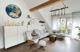 Wohnung mieten in 61118 Bad Vilbel, Außergewöhnliche 3-Zimmer-DG-Wohnung mit Aufzug