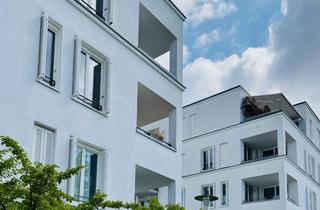 Wohnung mieten in Josef-Obenhin-Straße, 80634 Neuhausen-Nymphenburg, Moderne 2-Zi.-Neubauwohnung (2016) möbliert, Loggia, EBK & TG Stellplatz in Neuhausen Nymphenburg