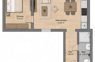 Wohnung mieten in Lindenstraße 39, 84030 Ergolding, Zuhause mit 1,5 Zimmern in Ergolding