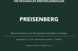 Wohnung mieten in 84036 Kumhausen, Einziehen & Wohlfühlen: Maisonettewohnung im Dachgeschoss mit Balkon und Garage