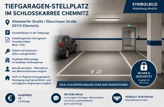 Garagen kaufen in Tannenstraße 19, 09113 Schloßchemnitz, Tiefgaragenstellplatz im Schlosskarree in 09113 Chemnitz zu verkaufen