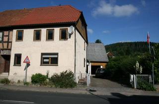 Einfamilienhaus kaufen in Hauptstraße 126, 98547 Schwarza, Einfamilienhaus mit Scheune und schönem Garten in Schwarza